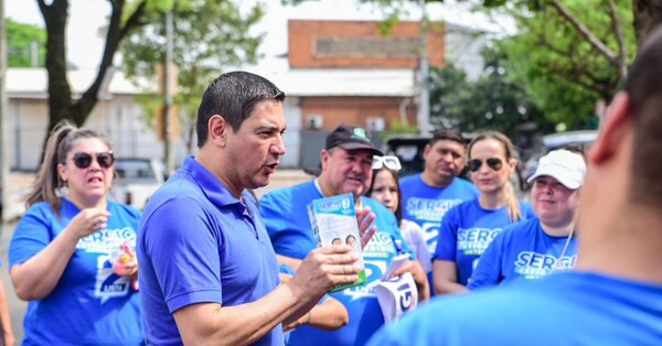 Sergio Estigarribia por la reelección en Villa Elisa y Recalde sufre fuga de concejales colorados