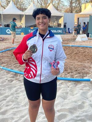 Histórico oro de Genifer Casco en el Panamericano de Lucha en México - Polideportivo - ABC Color