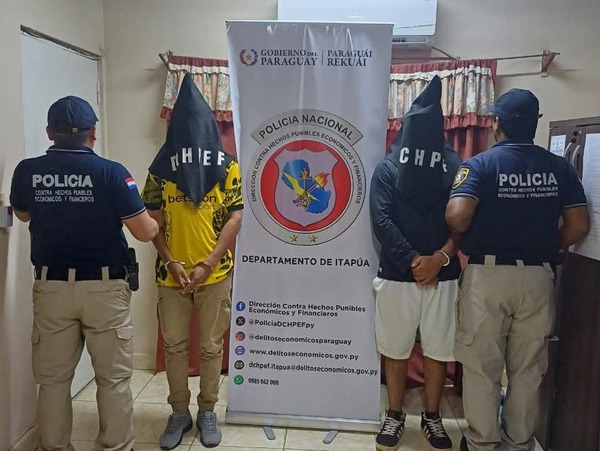 DOS DETENIDOS POR SUPUESTA CLONACIÓN DE CHAPAS EN ENCARNACIÓN