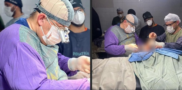 Histórico: realizan primer reimplante de brazo en paciente pediátrico de Alto Paraná