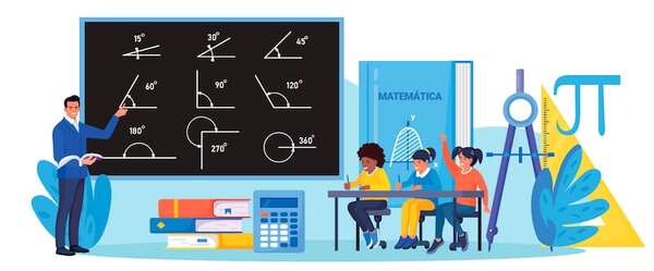 Ángulos. Definición. Cómo se nombran. Clasificación - Matemática Tercer Ciclo - ABC Color