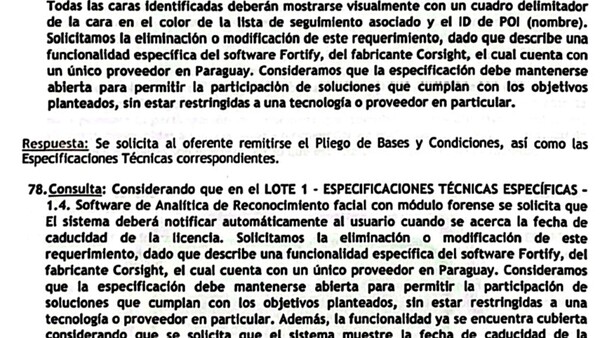 PTI pospone apertura de ofertas para equipos de espionaje