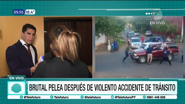 Gresca entre conductores deja a niña con grave herida en el rostro