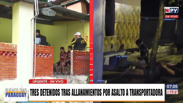 Caen presuntos integrantes de una banda de piratas del asfalto tras asalto a transportadora en CDE
