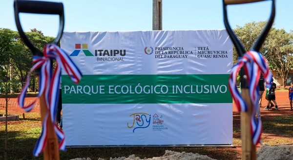 Iniciaron las obras para adecuar plazas inclusivas en Ciudad del Este