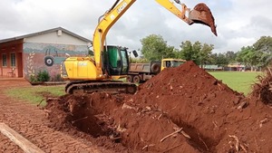 Comienzan las obras para nuevas aulas en el Colegio Nacional Federico Chávez