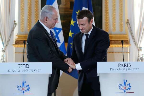 Netanyahu a Macron: creación del Estado palestino sería “recompensa” al terror - Mundo - ABC Color