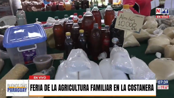 Productores venden 4.000 KG de queso en la Feria de la Agricultura Familiar en la Costanera