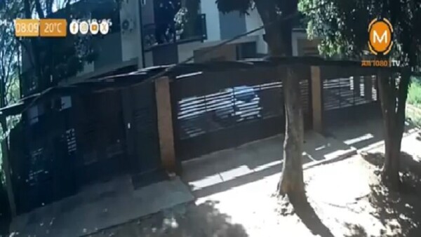 Robaron un vehículo del interior de una vivienda en San Lorenzo