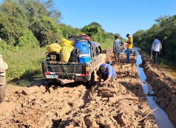 Video: chaqueños piden caminos de todo tiempo para no quedar aislados - Noticias del Chaco - ABC Color