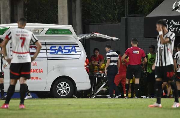 Luis Mendoza: fractura de tibia izquierda y cirugía en Recoleta - Deportivo Recoleta - ABC Color