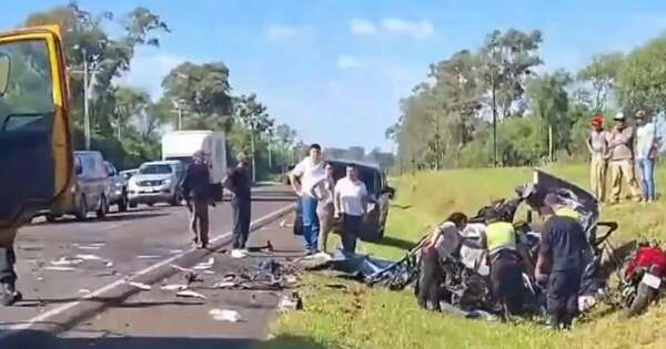 La Nación / Accidente en Misiones deja dos fallecidos y dos heridos de gravedad