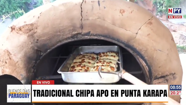 Chipa Apó comunitario: Más de mil chipas gratuitas en Punta Karapã
