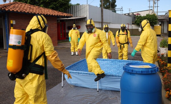 Realizan simulacro de evacuación industrial para promover entornos de trabajo seguros - .::Agencia IP::.