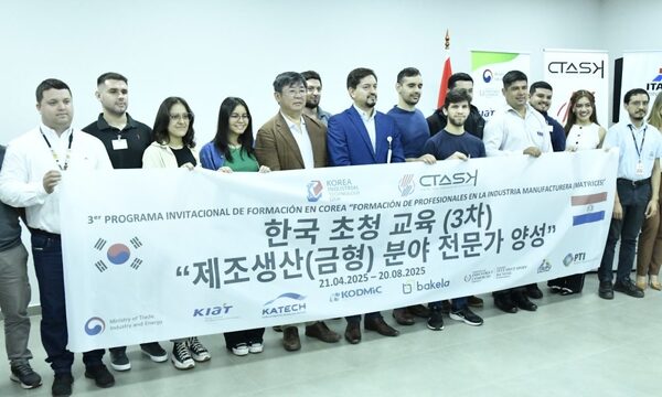 Viaja este jueves el tercer grupo de técnicos paraguayos que se capacitarán en Corea del Sur