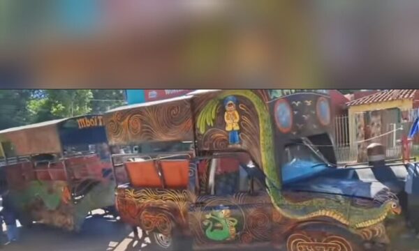 (VIDEO) En yaguarón inauguran el “mito tren” para semana santa