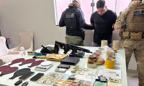 Narco brasileño cayó en Pedro Juan tras años oculto con identidad falsa - OviedoPress