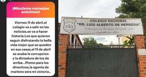 Diario HOY | Identifican a alumna como autora de amenaza en colegio asunceno: ya fue imputada
