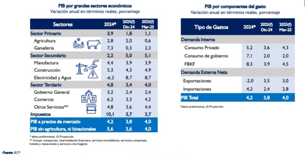 BCP eleva proyección de crecimiento económico al 4% pese a incertidumbre global | Locales | 5Días