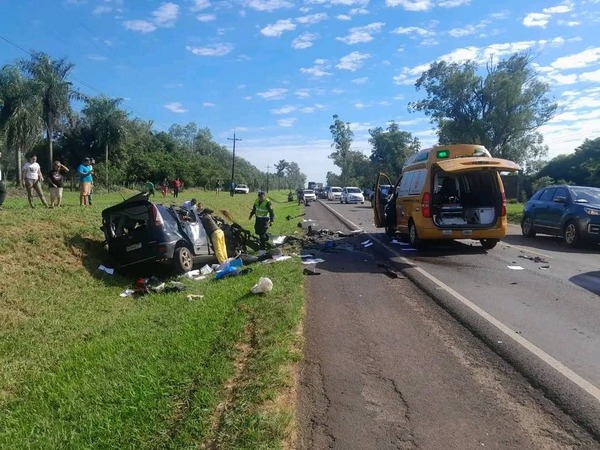 Accidente fatal en zona de Santa Rosa, Misiones - 1000 Noticias