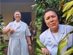 (VIDEO). Una monjita invita a la Pascua Joven “más iconic de todo el año”