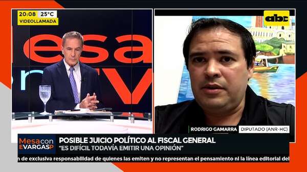 ¿Juicio político al fiscal general del Estado?: “acá no se obró bien desde el vamos”, dice diputado - Mesa de Periodistas - ABC Color