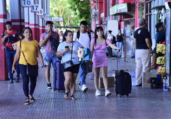 Semana Santa: Dinatran adelantó liberación de horarios de buses por “venta masiva de pasajes” - Nacionales - ABC Color