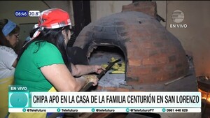 Tradición y unión familiar: Chipa apo en casa de la familia Centurión en San Lorenzo