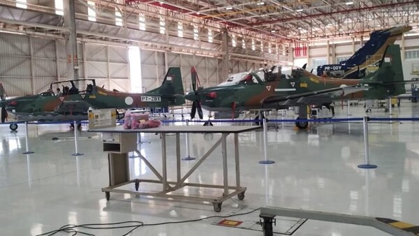 La foto de dos Super Tucano que vendrán a Paraguay: "Son de última generación", destaca experto