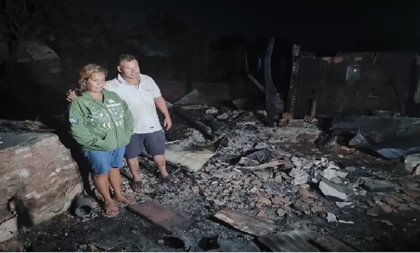 Incendio en Villeta deja a dos familias sin hogar - OviedoPress