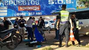 Motociclista fallece en accidente en Ñemby - Policiales - ABC Color