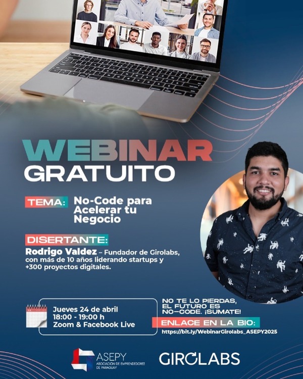 Ofrecen webinar gratuito para acelerar emprendimientos con tecnología sin saber programar | Economía y Finanzas | 5Días