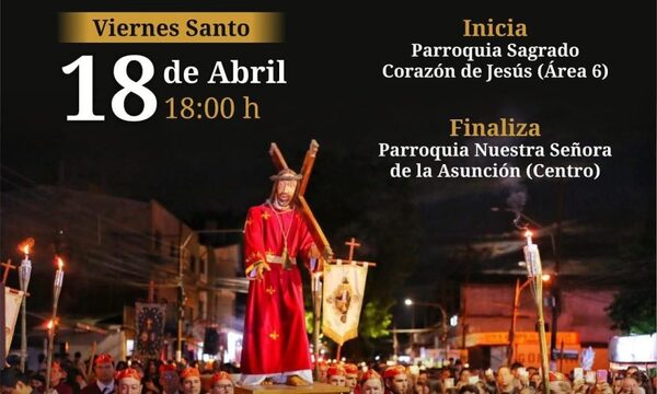 Semana Santa se vive con el alma, en Hernandarias