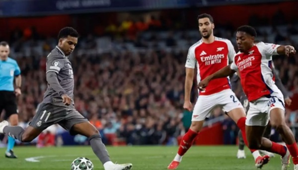 Real Madrid busca remontar al Arsenal en Champions