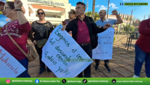 Docentes exigen cese de descuentos e involucramiento real de autoridades y no “mensajes simbólicos”