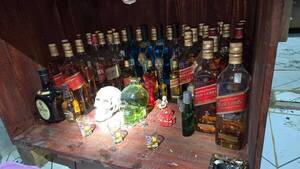 “Soldado” de San La Muerte fue apresado: Tenía altares con cuadros y ofrendas