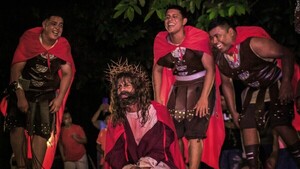 La dura preparación para encarnar a Jesús en la Semana Santa
