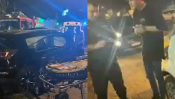Hijo de diputado ocasiona accidente y da positivo al alcotest