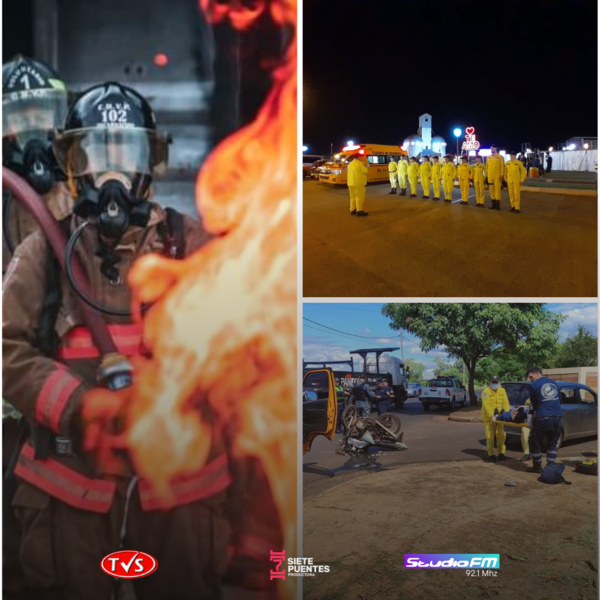 Operativo Semana Santa: Bomberos Voluntarios en Alerta 24/7 - TVS