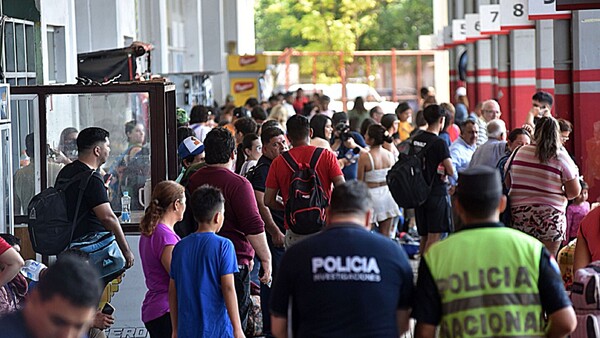 Progresivo arribo de viajeros: 140.000 pasan por la Estación