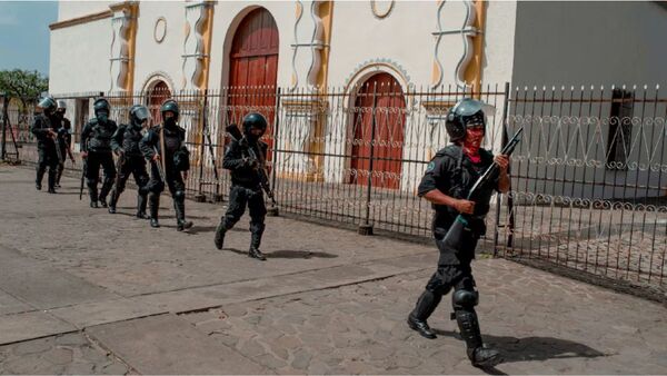 La dictadura nicaragüense preparó un amplio operativo policial para evitar procesiones en Semana Santa
