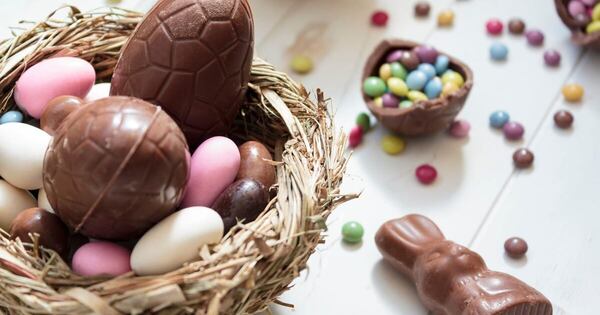 La Nación / Observan menor presencia de huevos de Pascua en supermercados