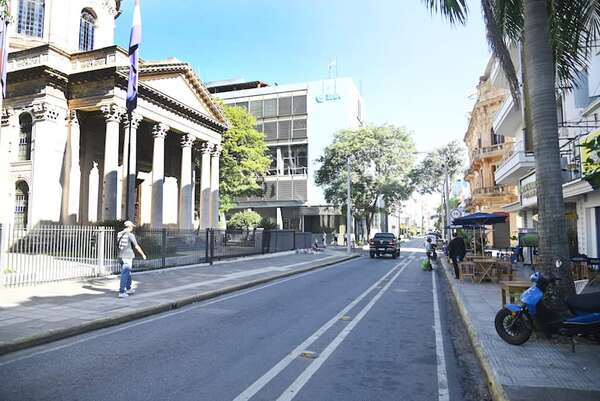 Poco movimiento en el centro asunceno - Nacionales - ABC Color