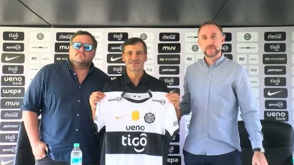 Fabián Bustos fue presentado como nuevo entrenador de Olimpia • PARAGUAY TV