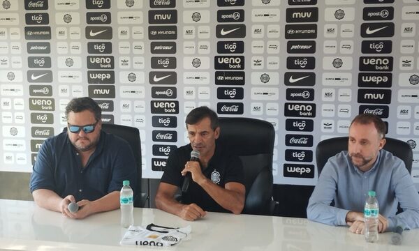 Presentan oficialmente a Fabián Bustos como nuevo DT de Olimpia: “Estoy donde quiero estar”