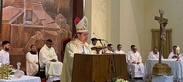 Nuncio apostólico reza para que diócesis de Concepción y Amambay tenga pronto un nuevo obispo - Nacionales - ABC Color