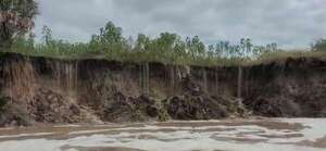 Tras torrenciales lluvias en el Chaco, las aguas comienzan a fluir al río Paraguay - Noticias del Chaco - ABC Color