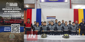 BRIGADAS JUVENILES DEL CUERPO DE BOMBEROS ABREN CONVOCATORIA PARA ADOLESCENTES