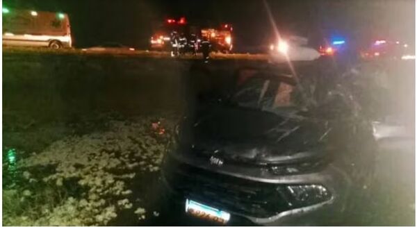Paraguayos protagonizaron accidente en Argentina: Padre murió y su hija está grave