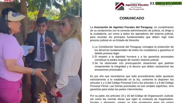Gremio respalda a fiscal Ruth Benítez y exige a magistrados el trato respetuoso independientemente al cargo